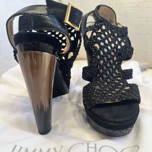 NWOT Unique Jimmy Choo Platform Heels